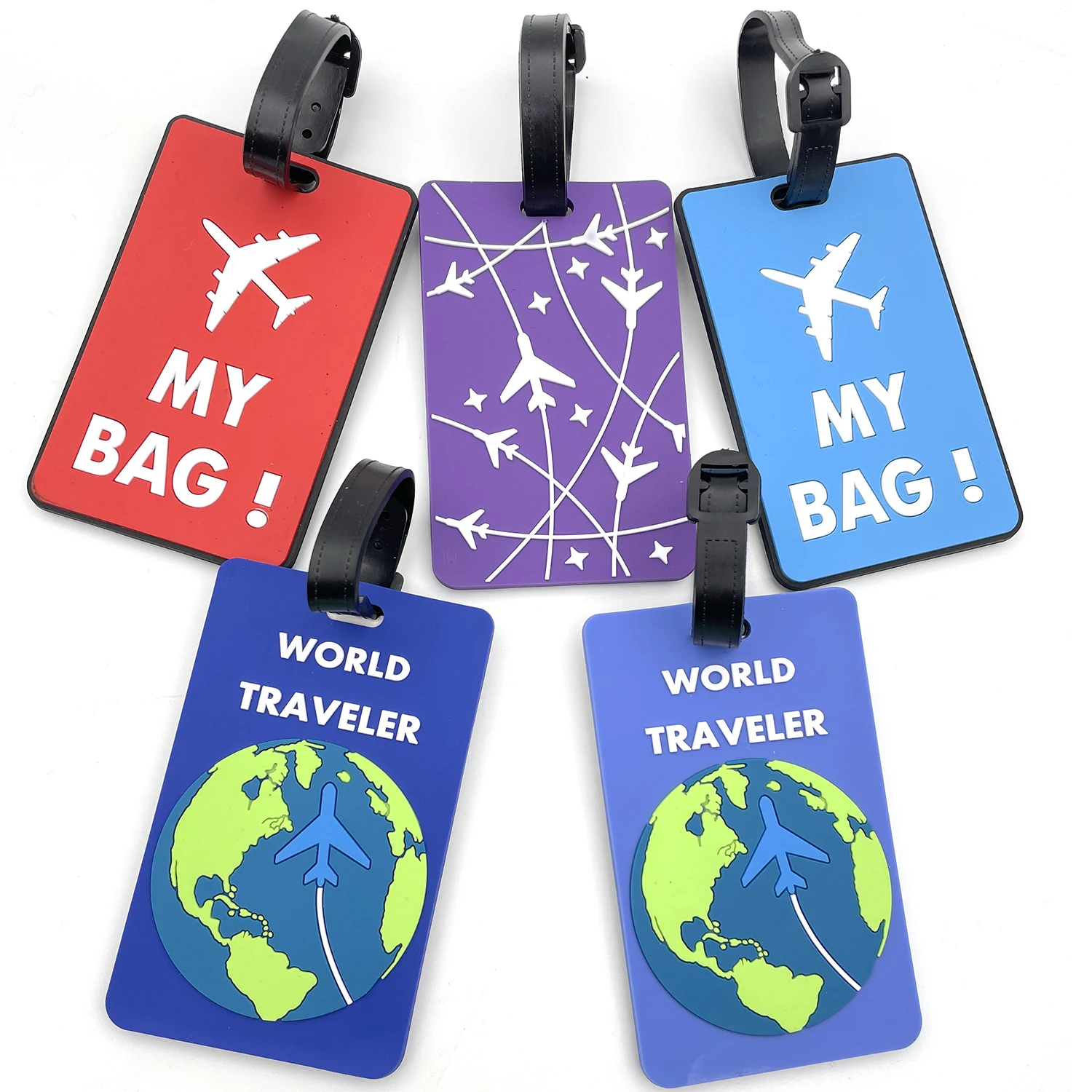 Travel Accessories Unique - 1 Buah Aksesori Perjalanan Tag Bagasi