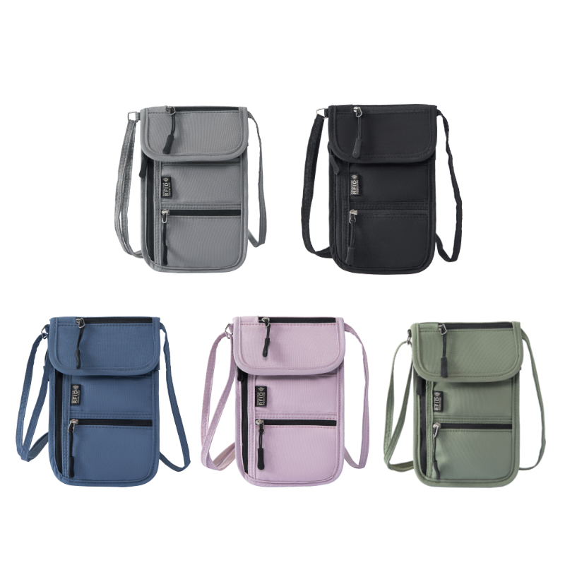 Travel Accessories Rfid - Dompet Leher Pribadi Anti-RFID, Tempat Paspor