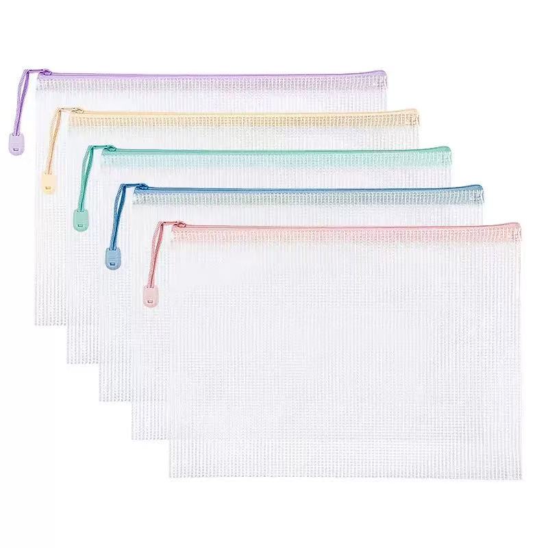 Document Organizer Folder - 6 Buah Tas Dokumen Jaring A4