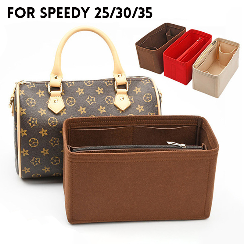 Travel Accessories Lv - YU7 Tas Organizer Felt Insert Untuk