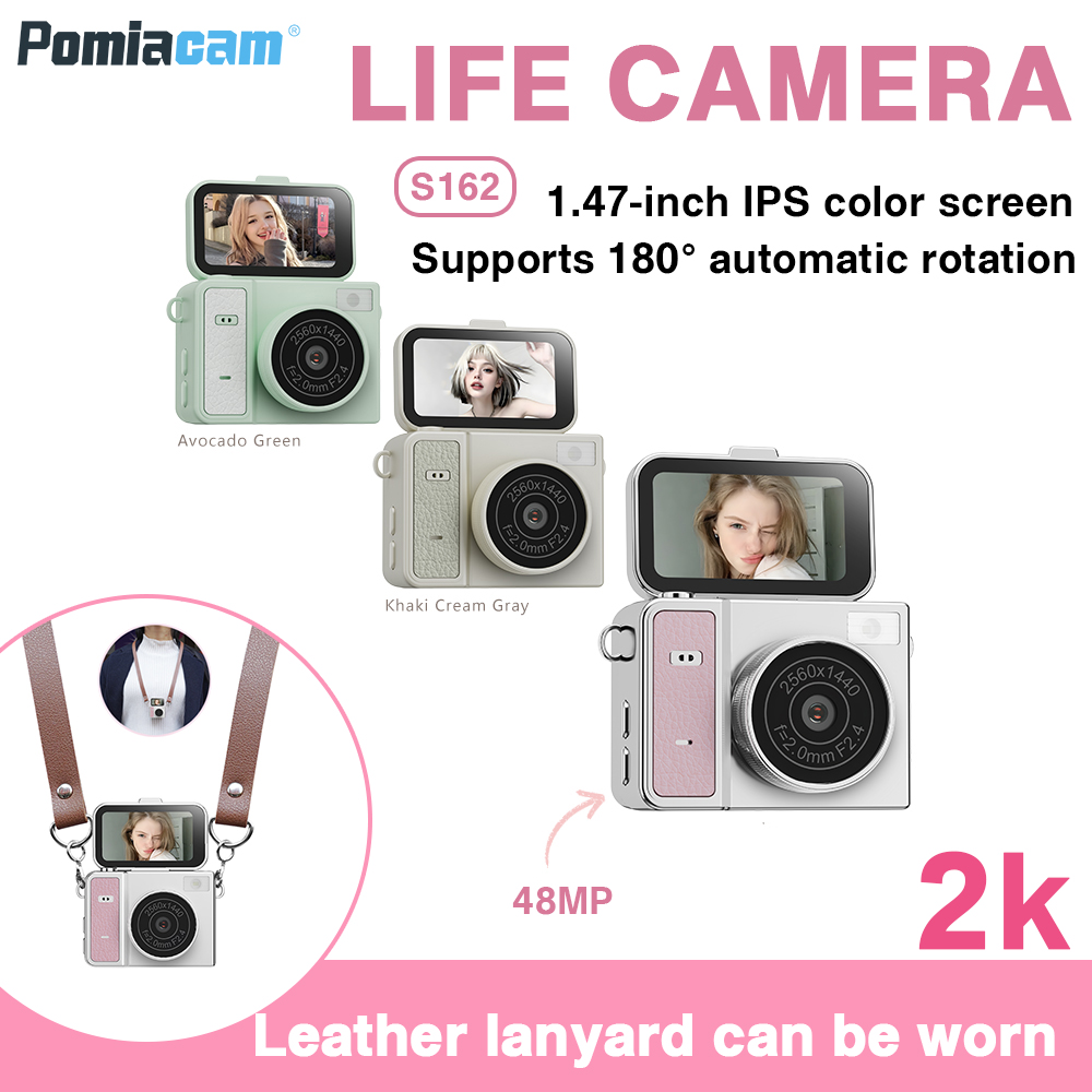Travel Video Accessories - Kamera Vlog MINI S162 2K HD
