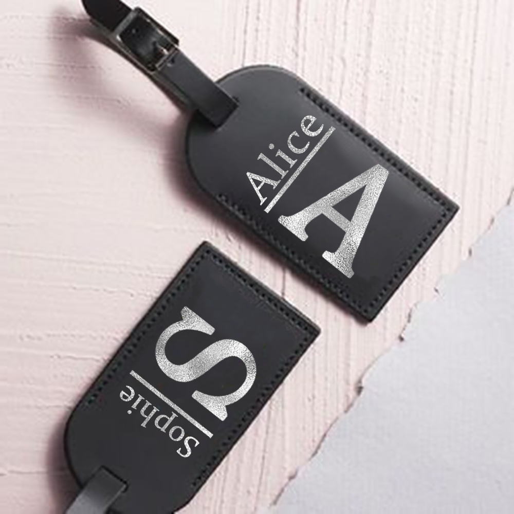 Travel Accessories Unique - Surat yang Dipersonalisasi dengan Nama Tag