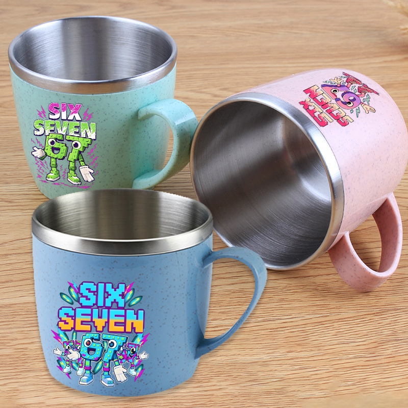 Travel Accessories Girly - Steal A Brainrot Water Cup Girls
