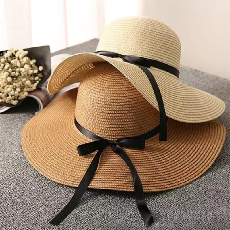 Travel Accessories Kmart - 1 Buah Topi Jerami Musim Panas