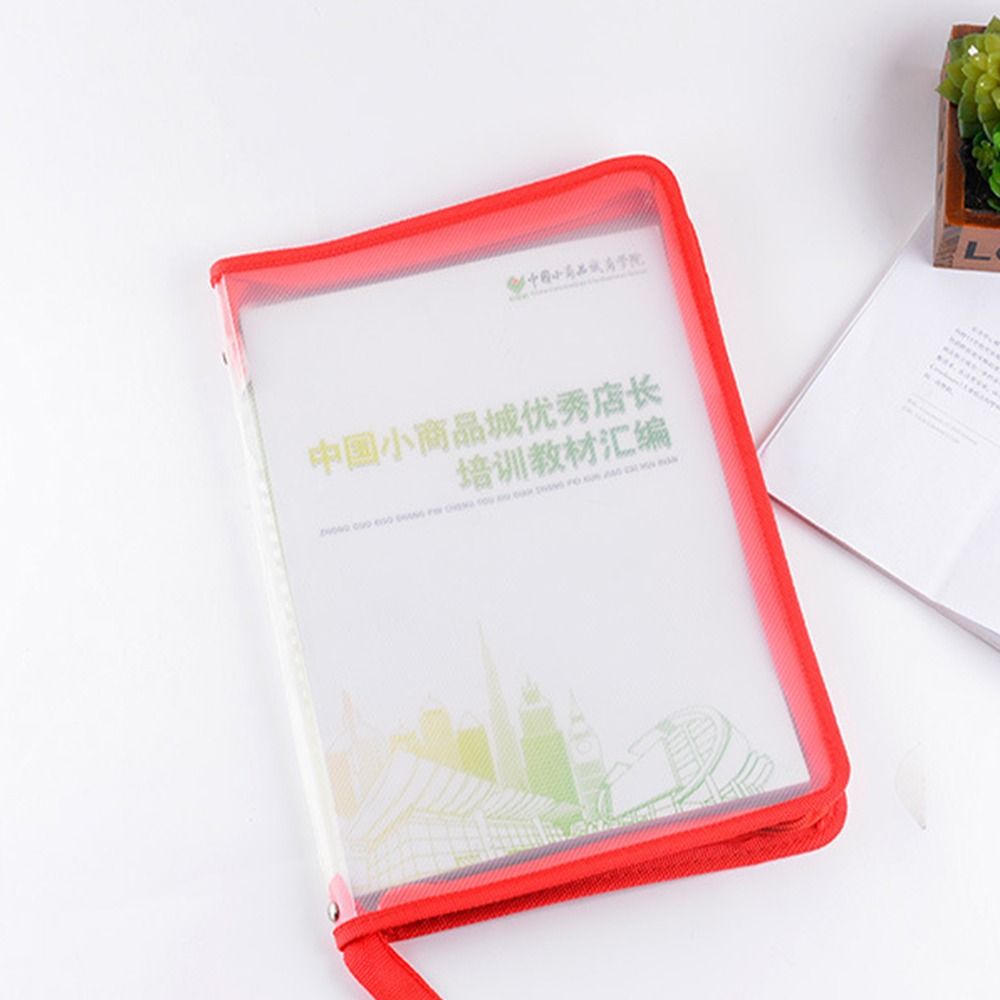 Document Organizer Folder - Tas Penyimpanan Dokumen Transparan Tas Penyimpanan