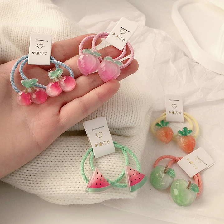 Travel Accessories Kmart - Ikat Rambut Wortel Anak 5 Pasang