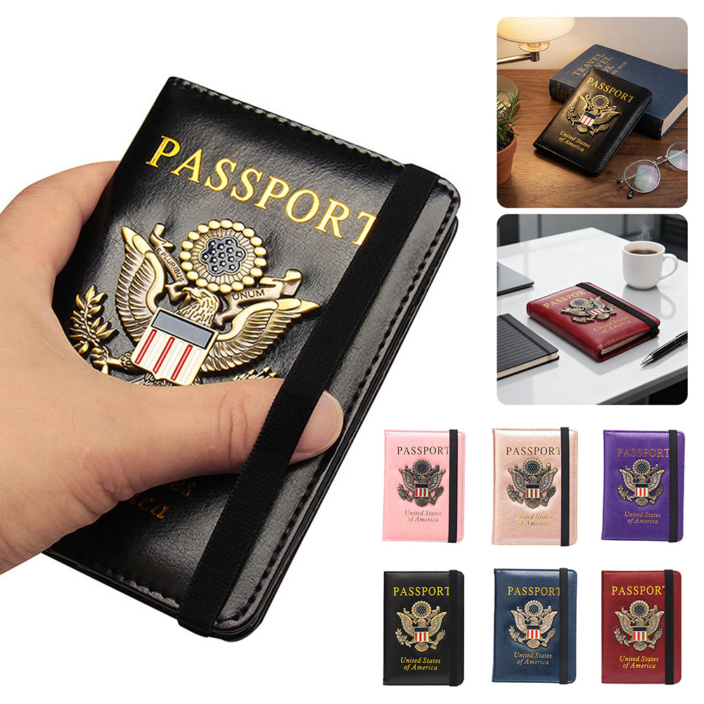 Travel Accessories Rfid - Tempat Paspor RFID untuk Perjalanan, Penutup