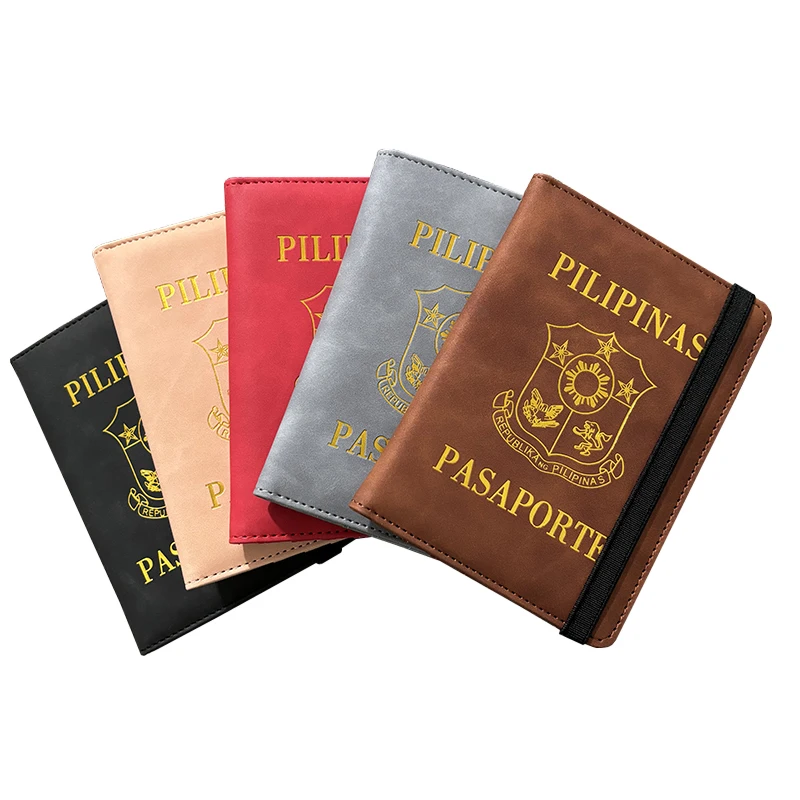 Travel Accessories Philippines - Sampul Paspor Filipina Rfid Dompet Perjalanan