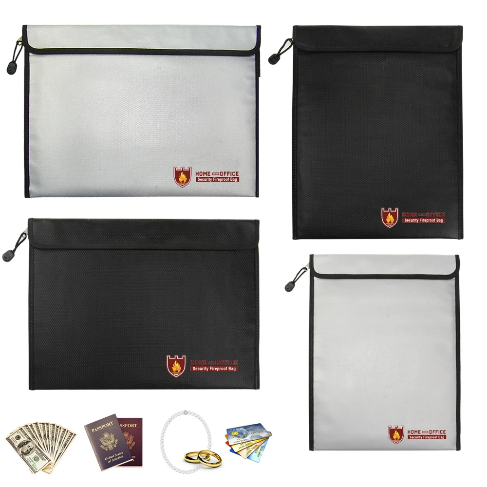 Document Organizer Folder - Tas Dokumen Tahan Api Tahan Air