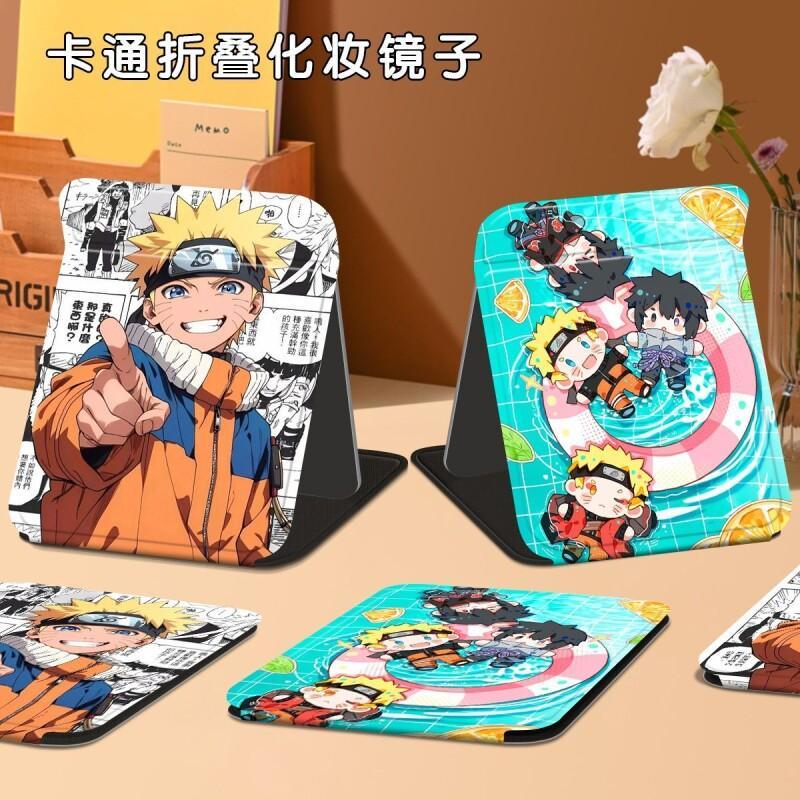 Travel Accessories Girly - BANDAI Naruto Uzumaki Naruto Cermin Kosmetik