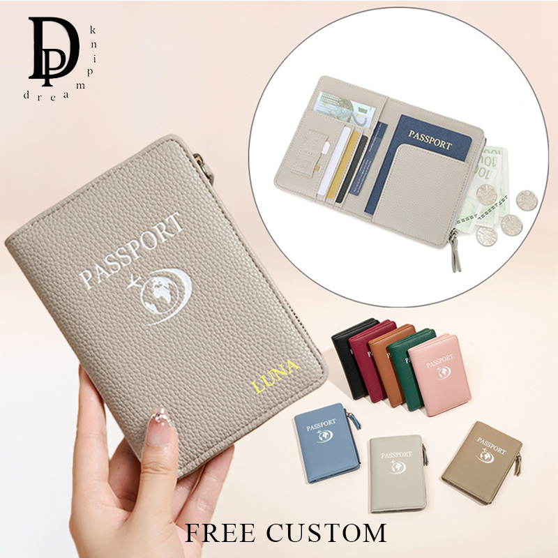 Travel Accessories Luxury - Dompet Paspor Wanita RFID Kulit PU