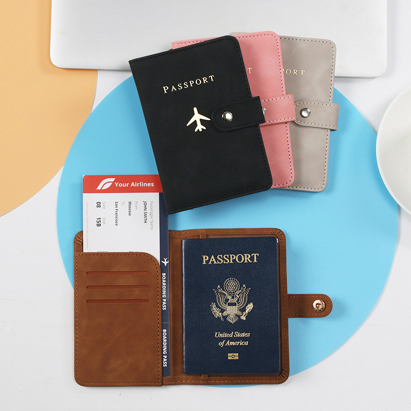 Travel Accessories Rfid - 1 Buah Tempat Paspor Perjalanan untuk