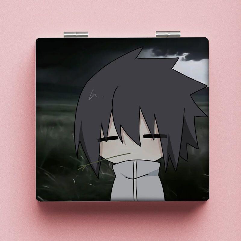 Travel Accessories Girly - Cermin Rias Anime Naruto Dua Sisi