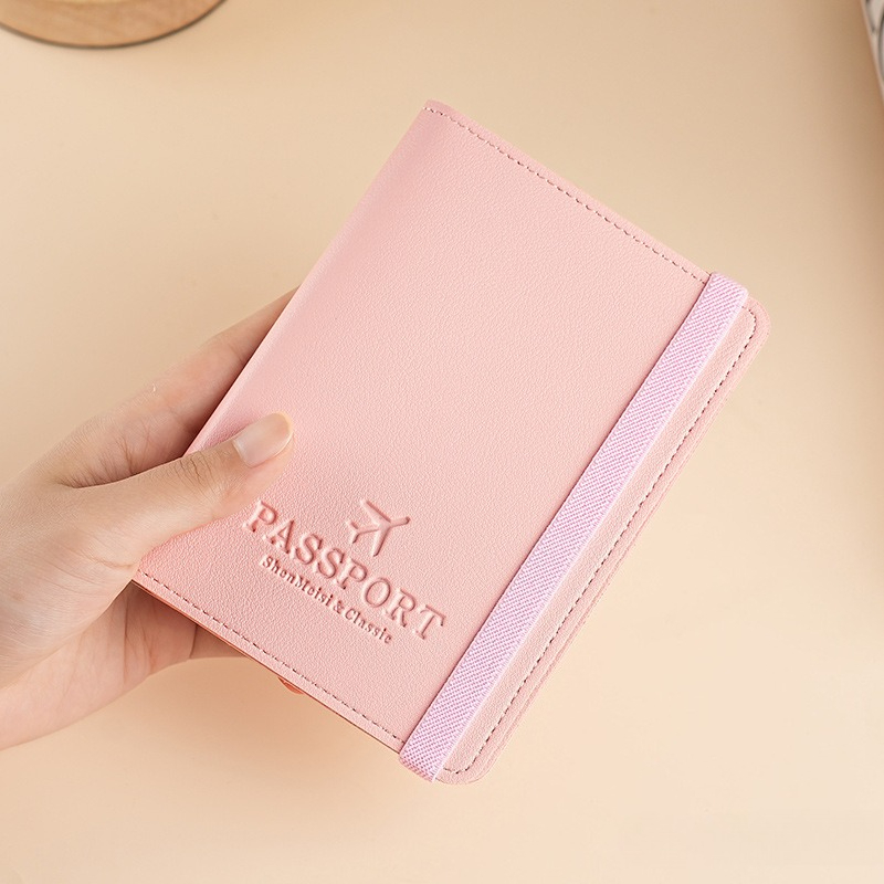 Travel Accessories Rfid - Sampul Paspor Kulit PU, Tempat Dokumen