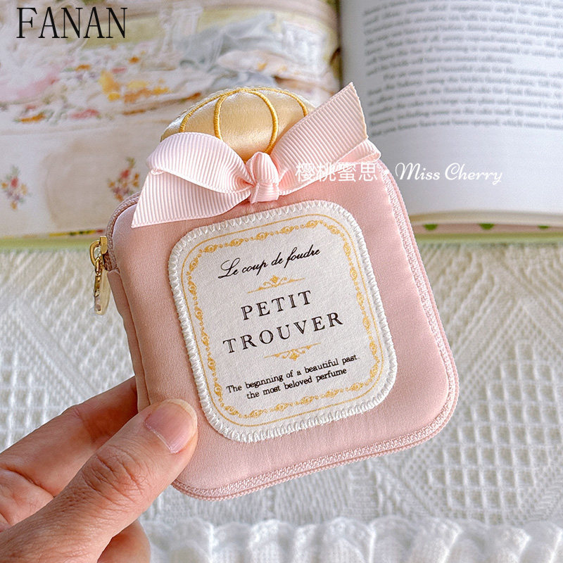 Travel Accessories Girly - Kotak Penyimpanan Perhiasan Mini Lucu Bergaya