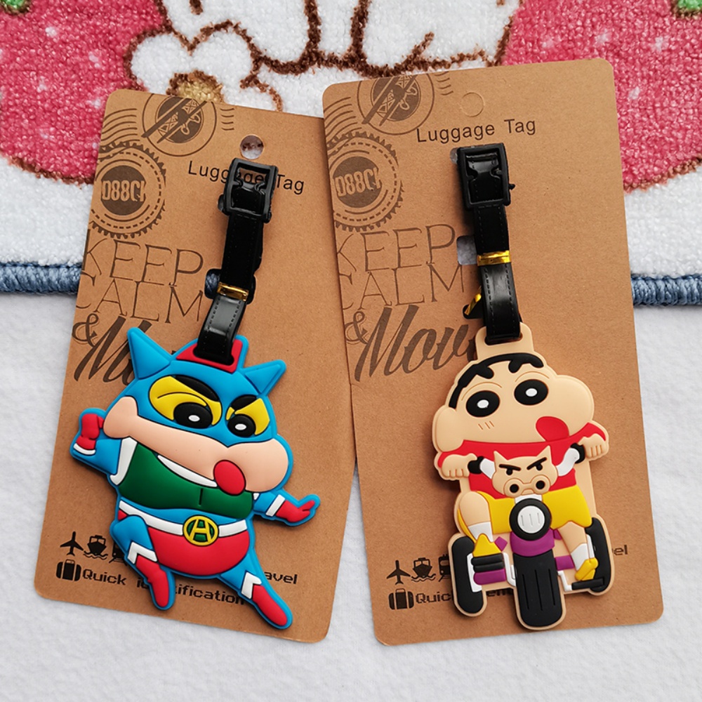 Travel Accessories In Japan - Tag Bagasi Crayon Shin-chan Populer, Tag