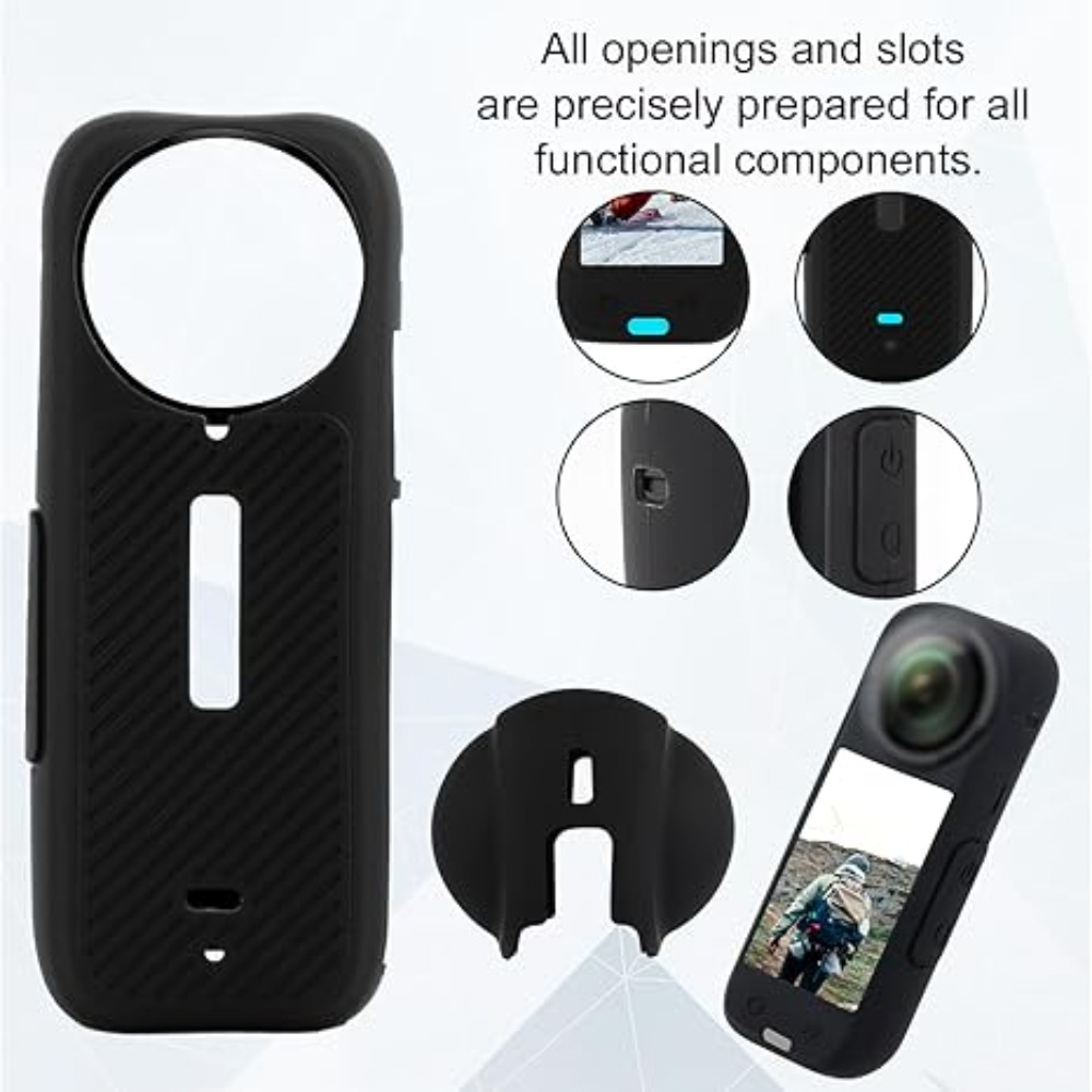 Travel Video Accessories - Untuk Insta360 X4, Aksesoris, Casing Silikon