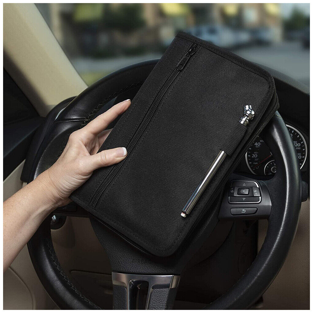 Document Organizer Folder - Tas Folder Penyimpanan Multi Kantong Mobil