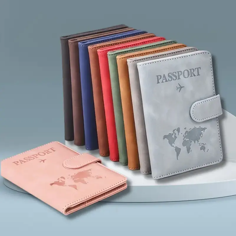 Travel Accessories Rfid - Tempat Aksesori Paspor Perjalanan Anti-RFID Unisex
