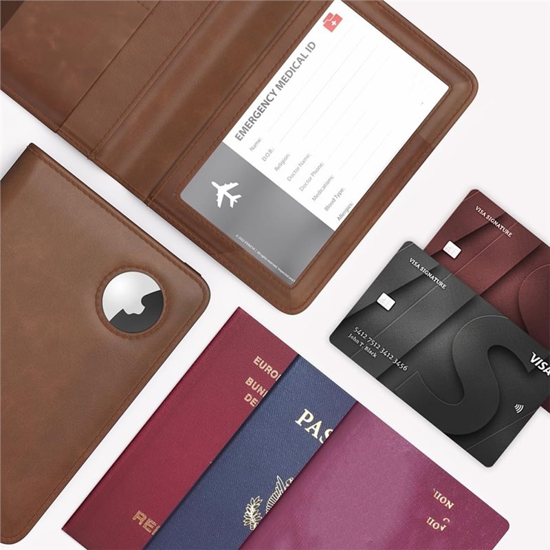 ABRT-Pemegang Paspor Dengan Pe - Travel Accessories Rfid ulasan dan harga