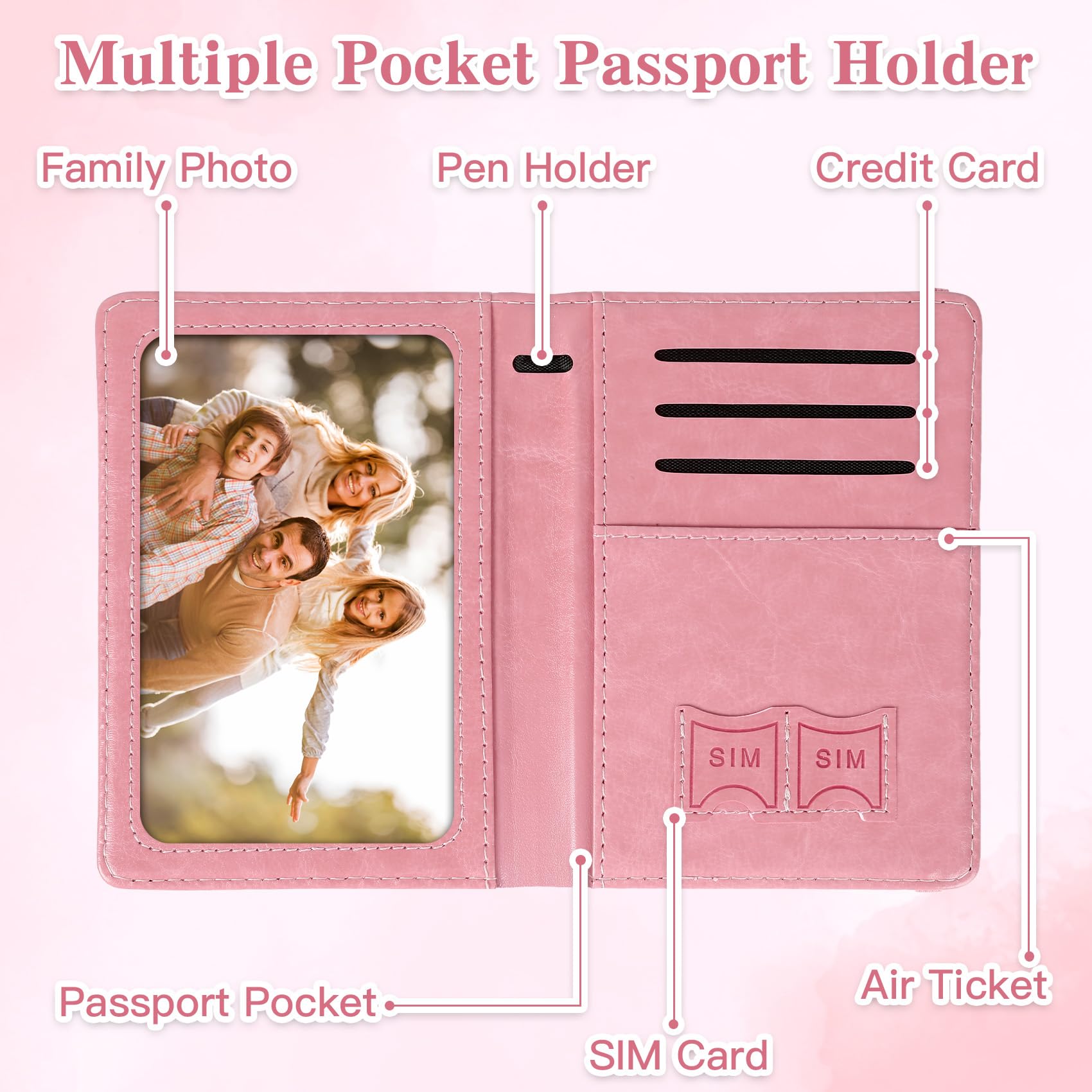 Tempat Paspor untuk Perjalanan - Travel Accessories Rfid ulasan dan harga