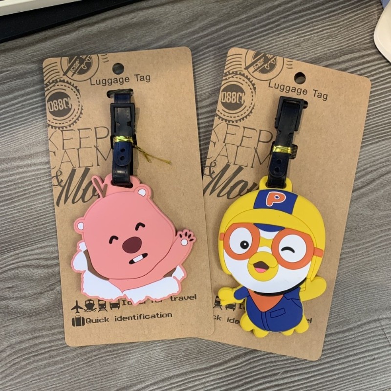 Tag Bagasi Kawaii Pororo Loopy - Travel Accessories Girly ulasan dan harga
