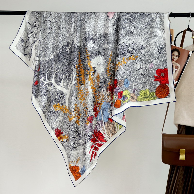 Syal Sutra 110CM Mewah, Bandan - Travel Accessories Luxury ulasan dan harga