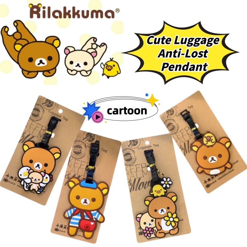 Tag Bagasi Kreatif Rilakkuma y - Travel Accessories In Japan ulasan dan harga
