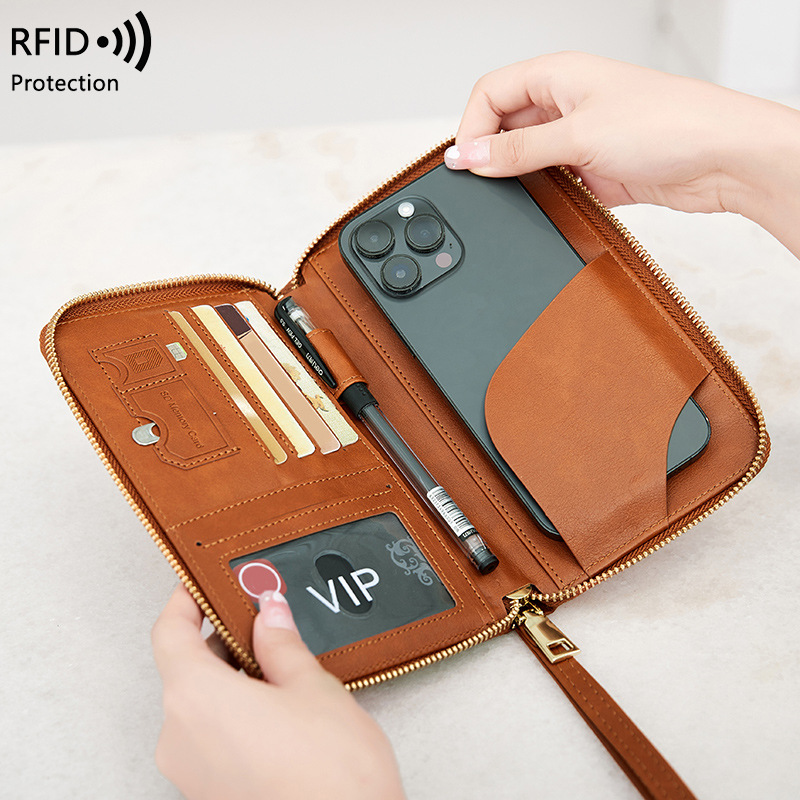 Penutup paspor kulit baru temp - Travel Accessories Rfid ulasan dan harga