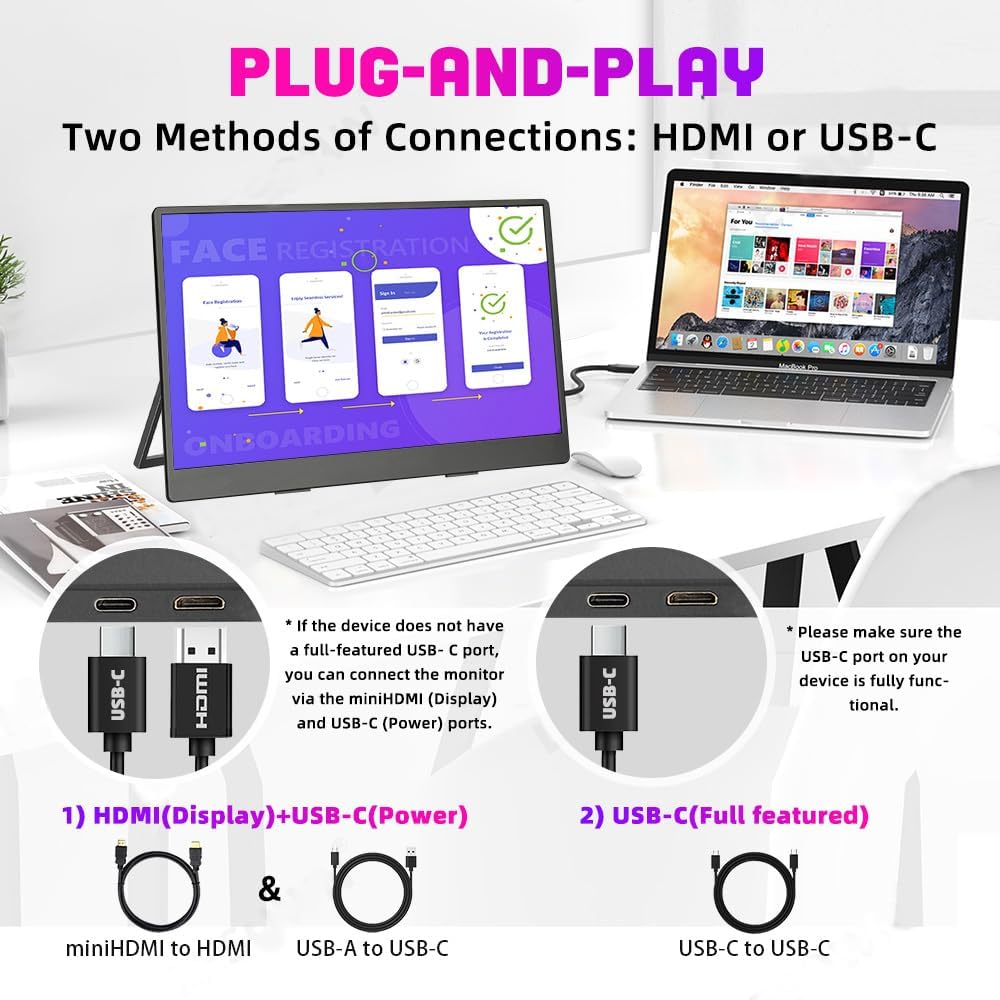 Monitor Portabel Layar Lebar 1 - Travel Video Accessories ulasan dan harga