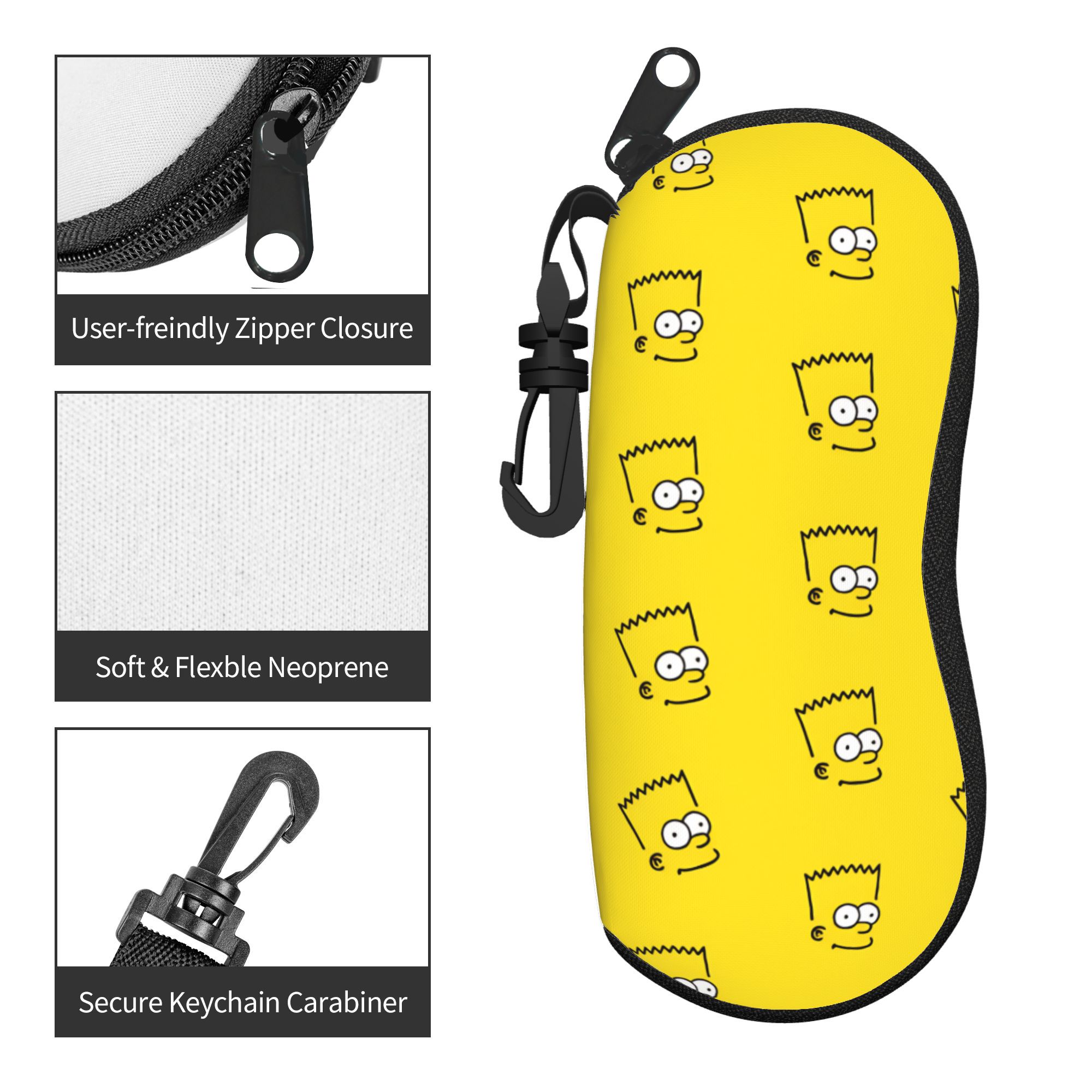 S-Simpsons Film Kacamata Case  - Travel Accessories Pouch For Women ulasan dan harga