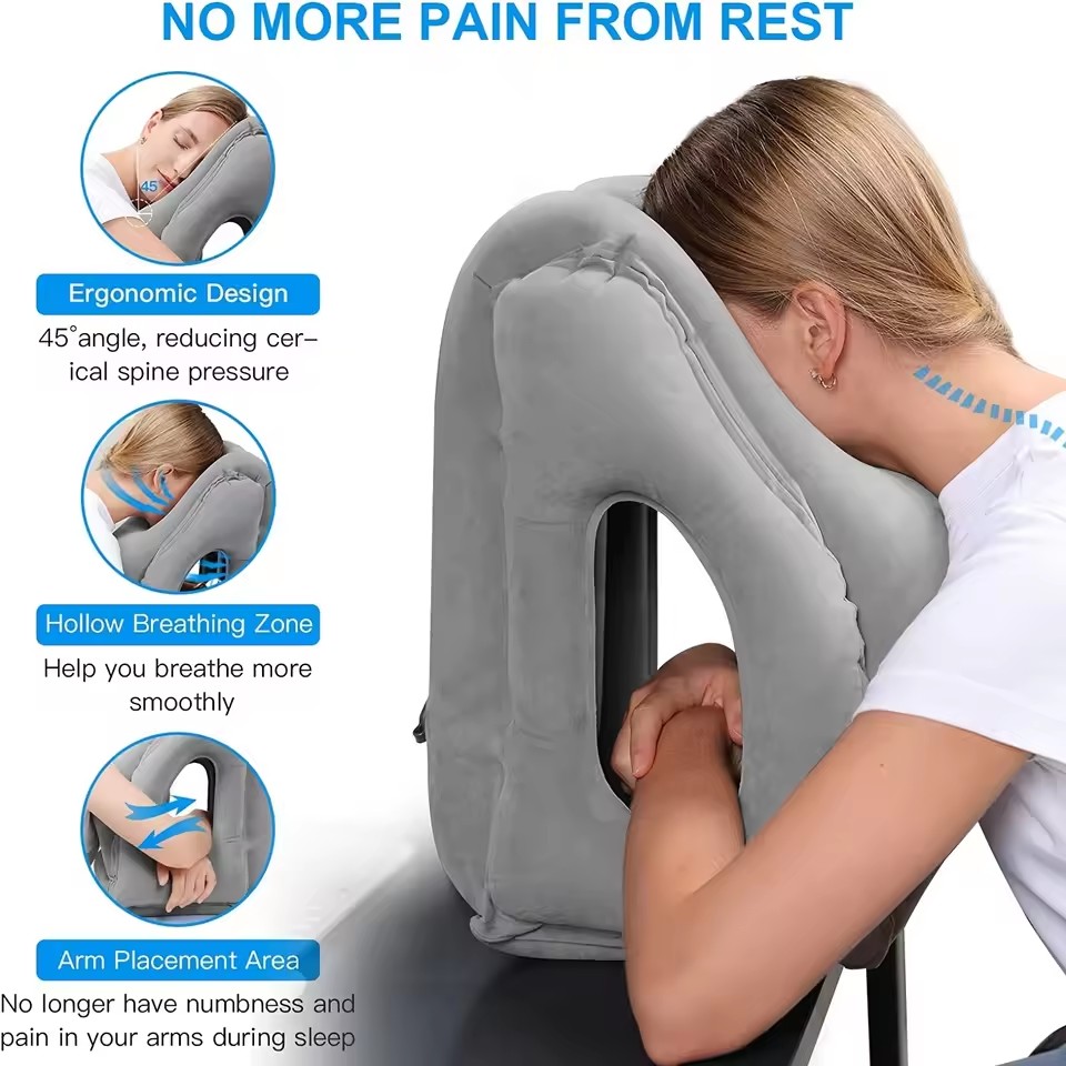 Bantal Perjalanan Tiup, Akseso - Travel Accessories Long Haul ulasan dan harga