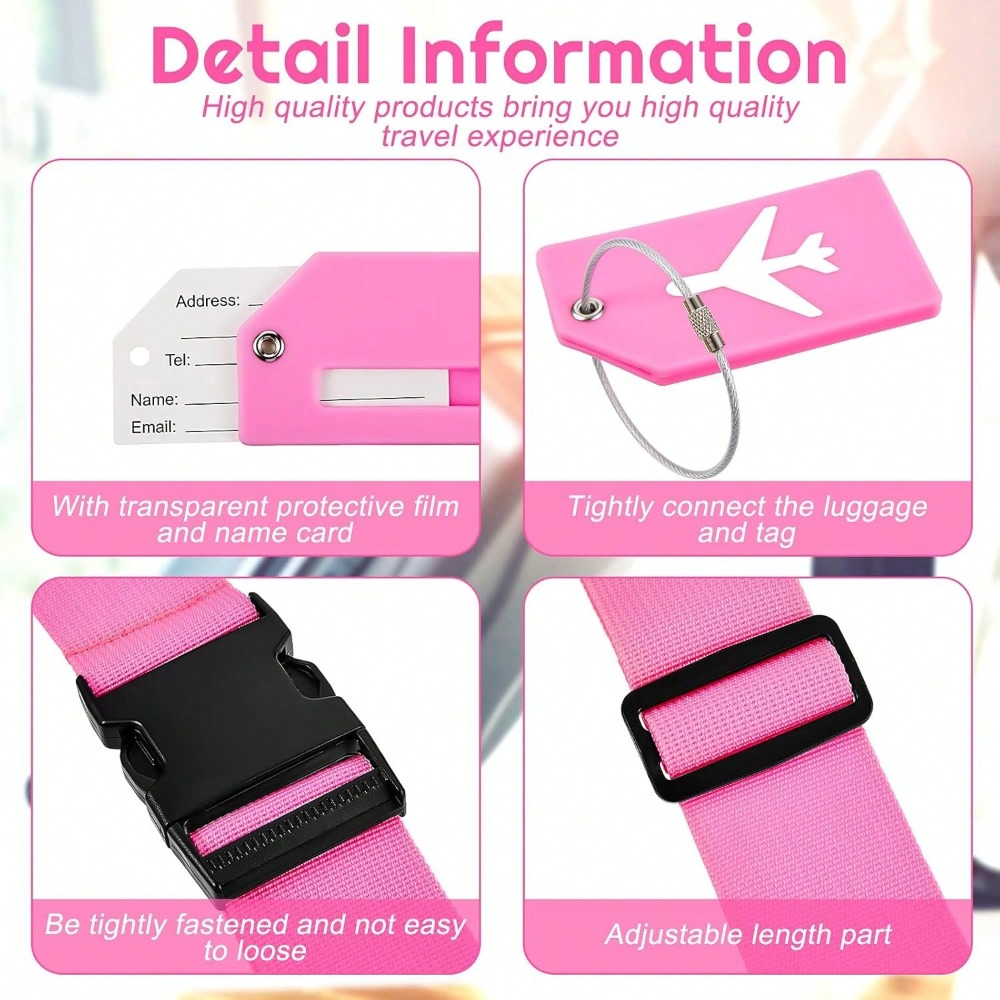 Set Tali Pengikat Koper dengan - Travel Accessories Unique ulasan dan harga