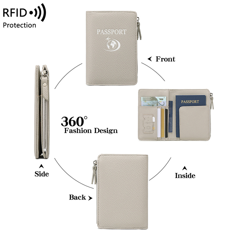 Dompet Paspor Wanita RFID Kuli - Travel Accessories Luxury ulasan dan harga