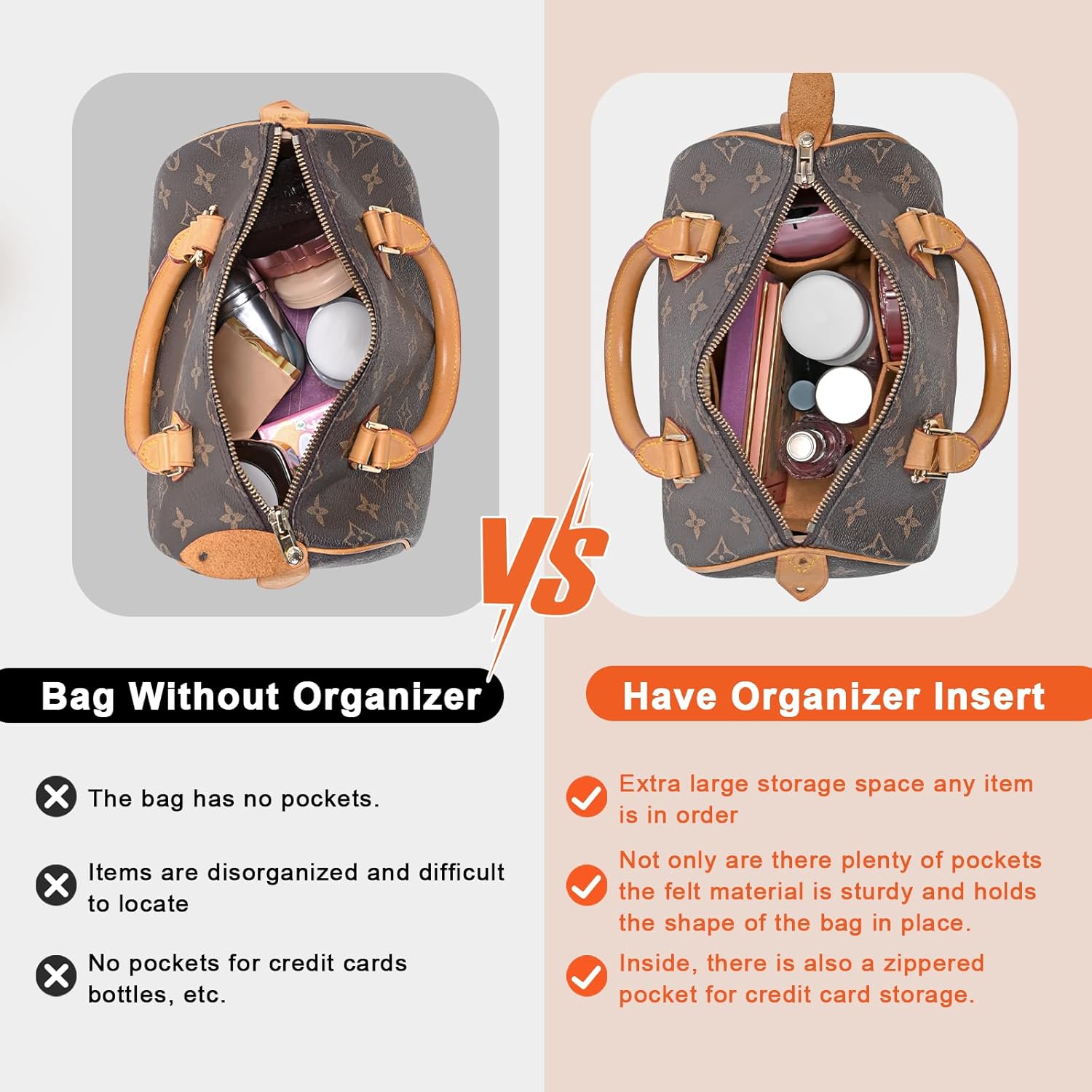 Tas Organizer untuk LV Speedy  - Travel Accessories Lv ulasan dan harga