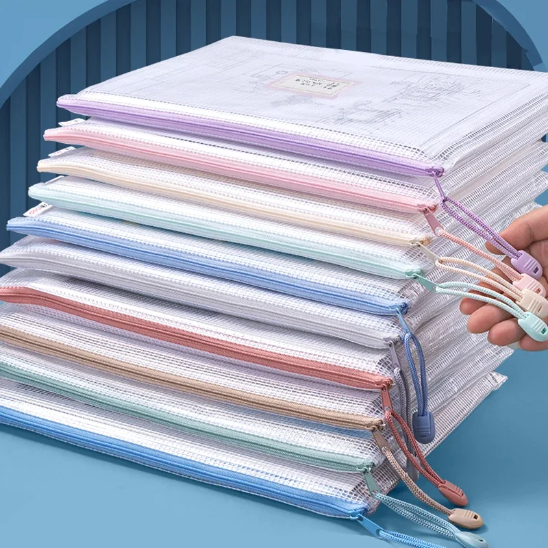 Tas File Plastik Berjaring A4A - Document Organizer Folder ulasan dan harga