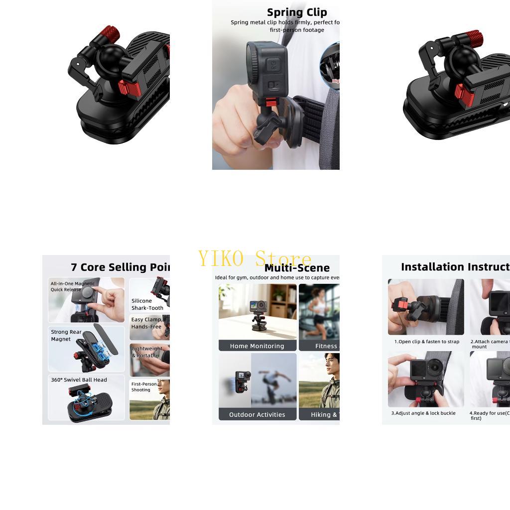 K32C Dudukan Tas Kamera Aksi M - Travel Video Accessories ulasan dan harga