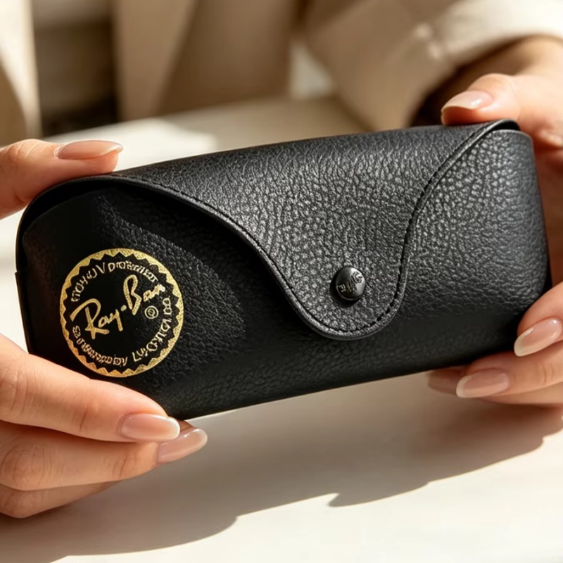 Kotak Kacamata Kulit Ray-Ban,  - Travel Accessories Pouch For Women ulasan dan harga