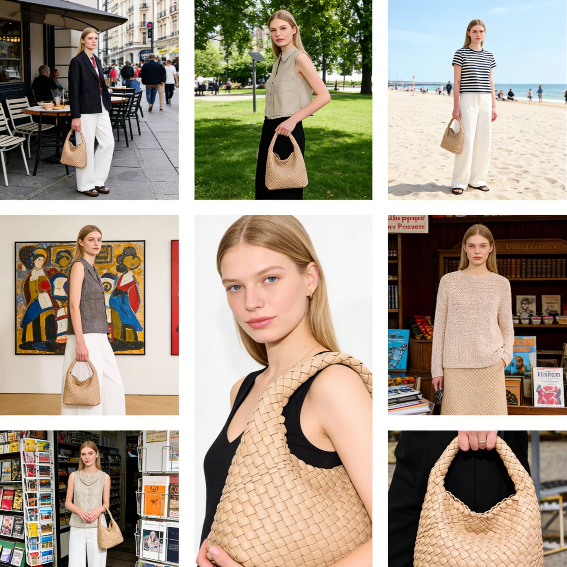 Tas Tote Tenun Wanita Tas Tang - Travel Accessories Luxury ulasan dan harga