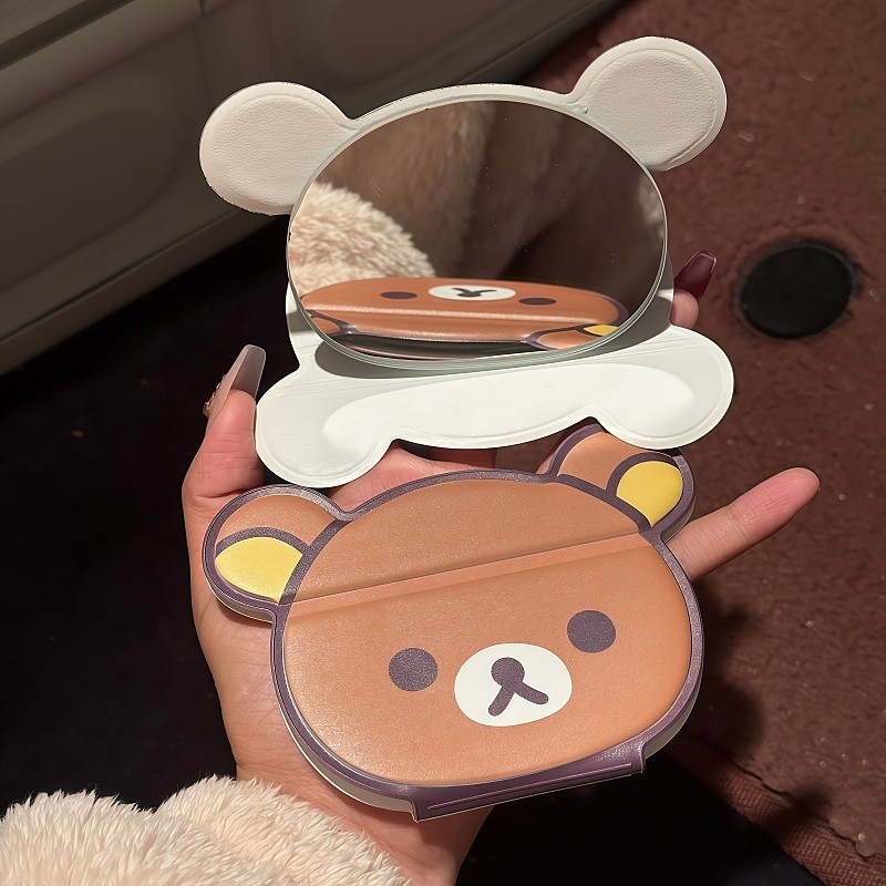 Cermin Rias Lipat Rilakkuma Ce - Travel Accessories Girly ulasan dan harga