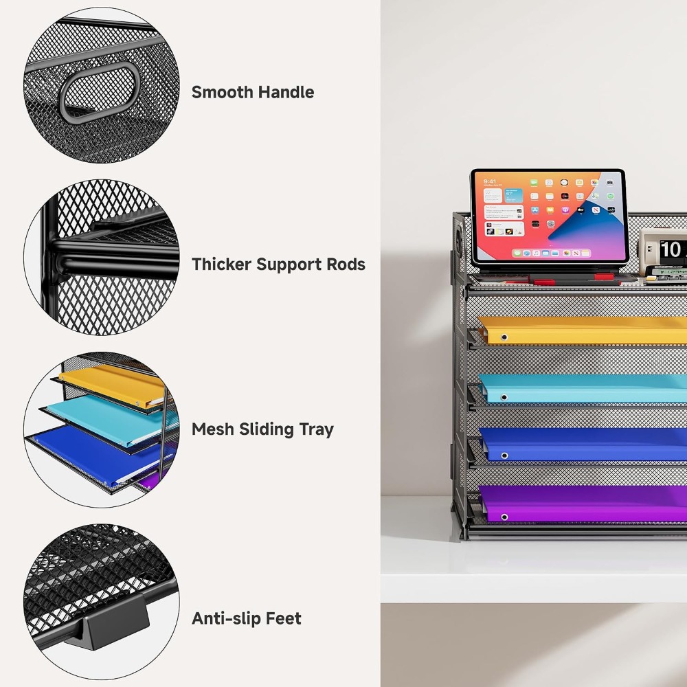 Organizer Kertas Jaring 5 Ting - Document Organizer Folder ulasan dan harga