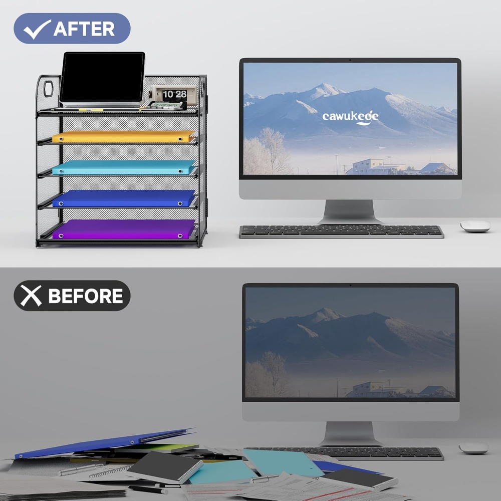 Organizer Kertas Jaring 5 Ting - Document Organizer Folder ulasan dan harga