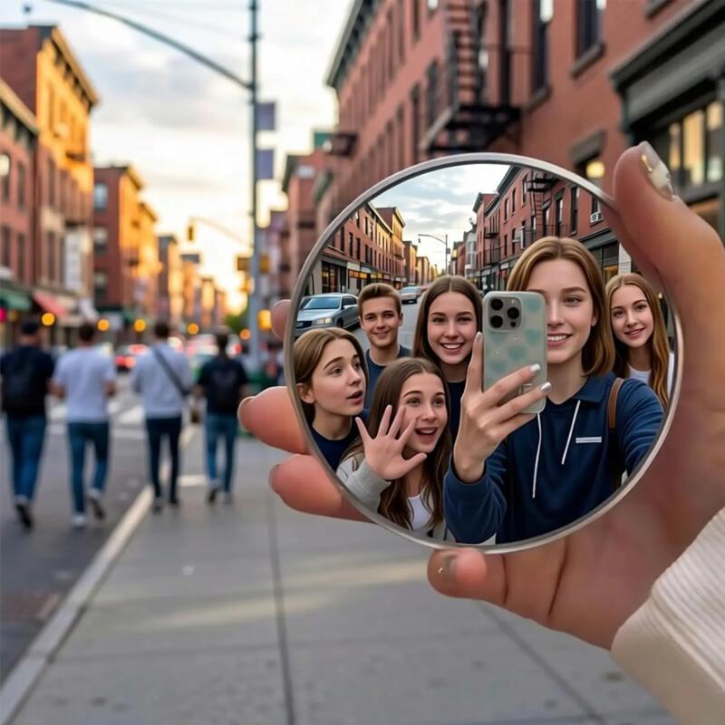 Cermin Selfie Genggam Portabel - Travel Video Accessories ulasan dan harga