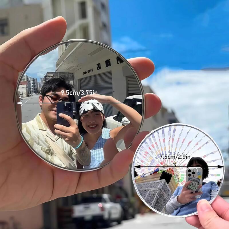 Cermin Selfie Genggam Portabel - Travel Video Accessories ulasan dan harga