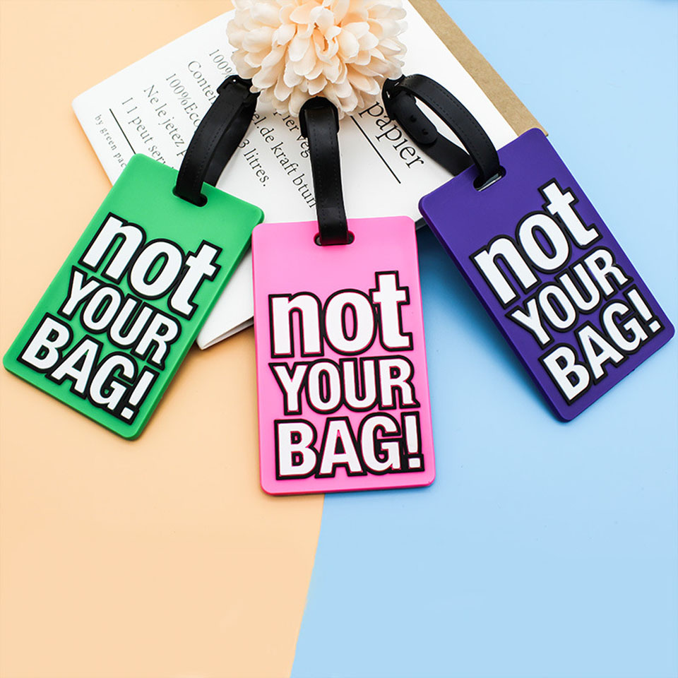 Huruf Kreatif Bukan Tas Anda A - Travel Accessories Unique ulasan dan harga