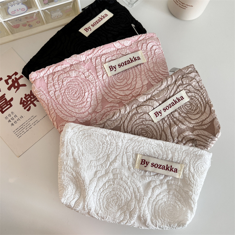 Tas Penyimpanan Kosmetik Trave - Travel Accessories Pouch For Women ulasan dan harga