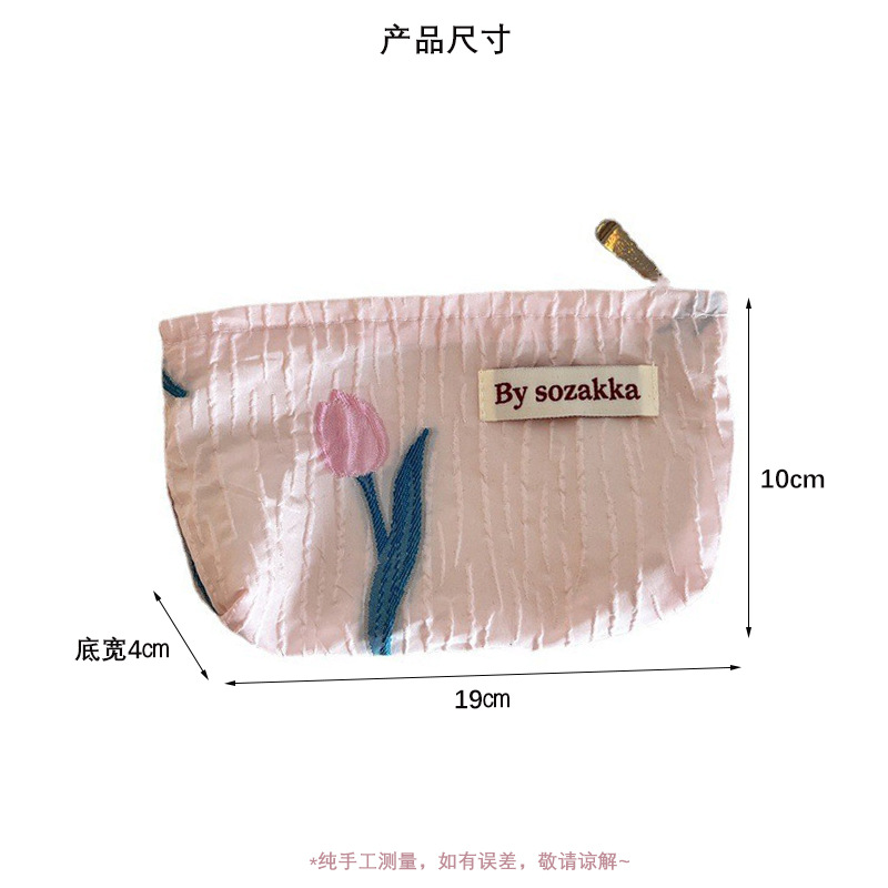 Tas Penyimpanan Kosmetik Trave - Travel Accessories Pouch For Women ulasan dan harga