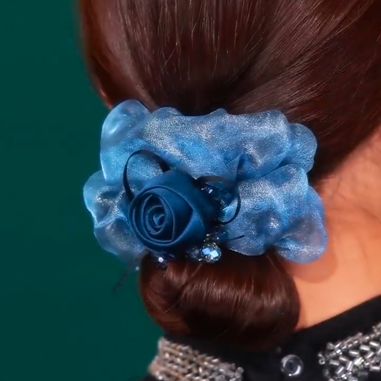 Ikat Rambut Mawar Elegan denga - Travel Accessories Luxury ulasan dan harga