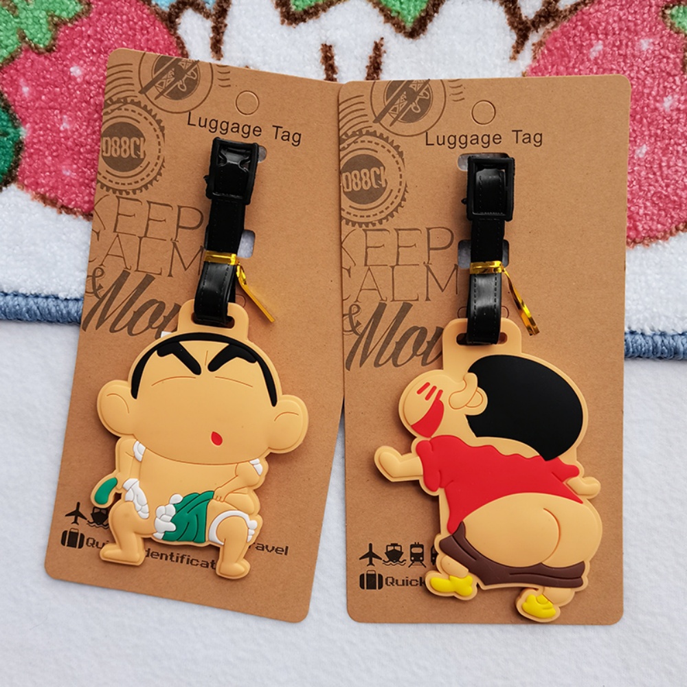 Tag Bagasi Crayon Shin-chan Po - Travel Accessories In Japan ulasan dan harga