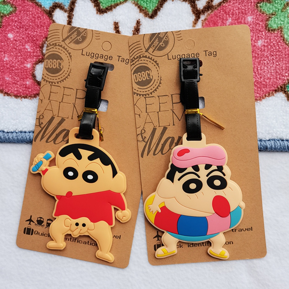 Tag Bagasi Crayon Shin-chan Po - Travel Accessories In Japan ulasan dan harga